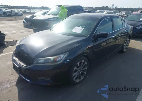 2013 Honda Accord Sport from USA, damaged, VIN 1HGCR2F57DA154921